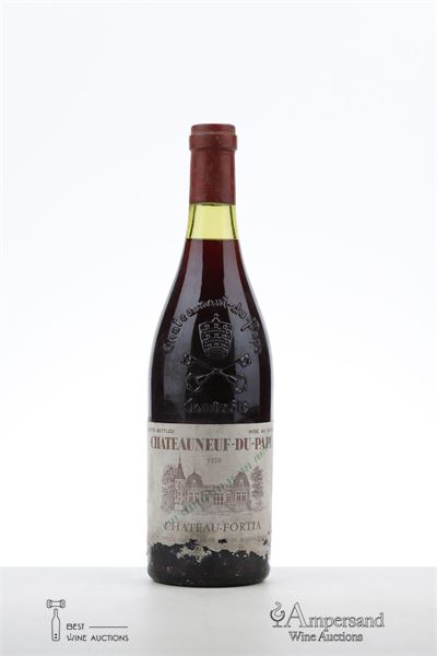 CHATEAUNEUF DU PAPE FORTIA 1978 - Chateau Fortia - 1 Bottle