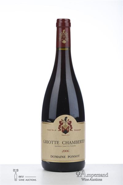 GRIOTTE CHAMBERTIN 2006 - Ponsot - 1 Bottle