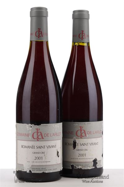 ROMANEE ST VIVANT 2001 - Domaine de L’Arlot - 2 Bottles