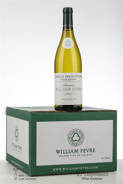 CHABLIS VAILLONS 2021 - William Fevre - 6 Bottles - Oc 6