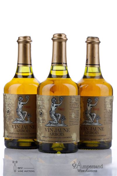 ARBOIS VIN JAUNE 1983 - Henri Maire - 3 x 0,62Ltr