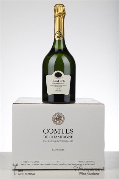 TAITTINGER COMTES DE CHAMPAGNE BLANC DE BLANCS 2011 - Taittinger - 6 Bottles - Oc 6