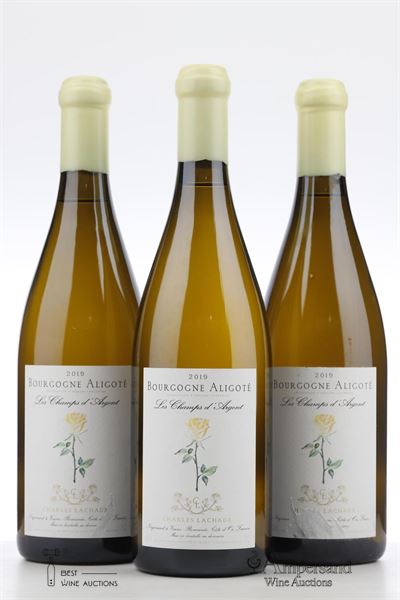 BOURGOGNE ALIGOTE LES CHAMPS D'ARGENT 2019 - Charles Lachaux - 3 Bottles