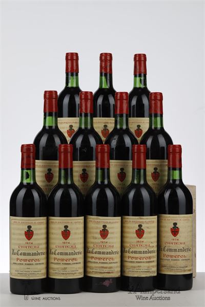 LA COMMANDERIE 1974 - Mc - 12 Bottles