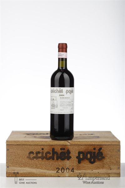 BARBARESCO CRICHET PAJE 2004 - Roagna - 3 Bottles - Owc 3