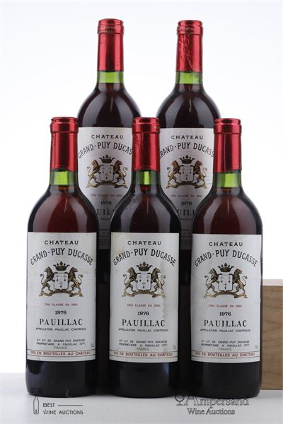 GRAND PUY DUCASSE 1976 - Mc - 5 Bottles