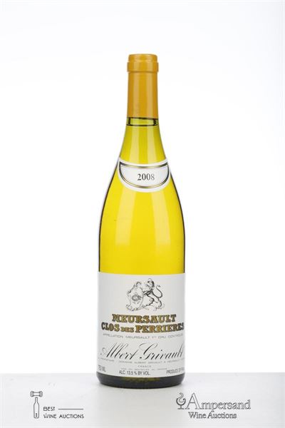 MEURSAULT CLOS DES PERRIERES 2008 - Albert Grivault - 1 Bottle