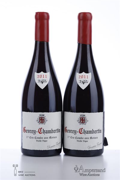 GEVREY CHAMBERTIN COMBE AUX MOINES VIEILLE VIGNE 2011 - Domaine Fourrier - 2 Bottles