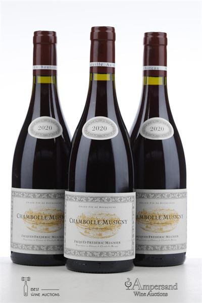 CHAMBOLLE MUSIGNY 2020 - Jacques Frederic Mugnier - 3 Bottles