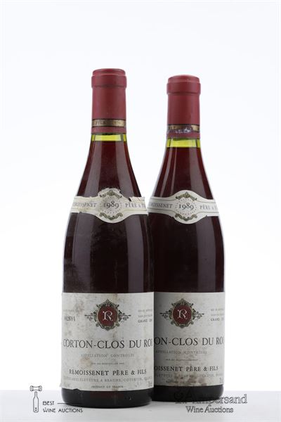 CORTON CLOS DU ROI 1989 - Remoissenet - 2 Bottles