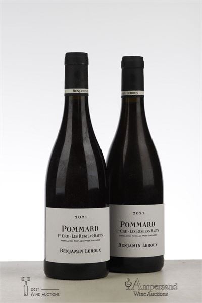 POMMARD LES RUGIENS HAUTS 2021 - Benjamin Leroux - 2 Bottles