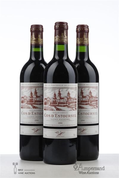 COS D'ESTOURNEL 1990 - Mc - 3 Bottles