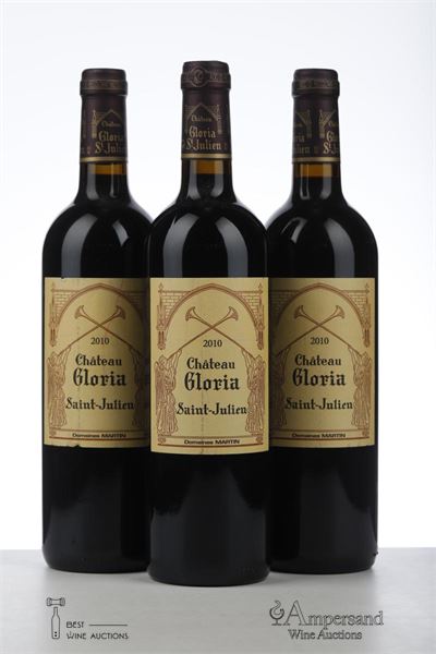 GLORIA 2010 - Mc - 3 Bottles