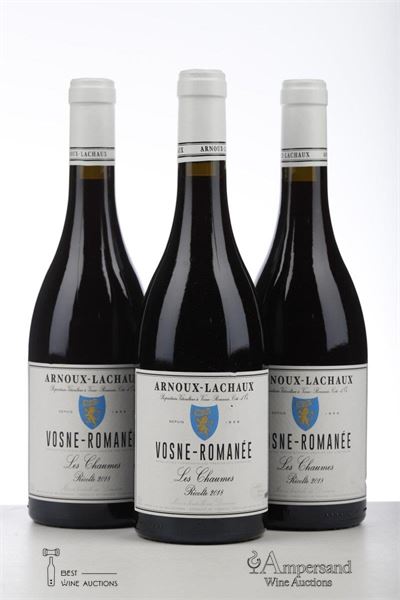 VOSNE ROMANEE LES CHAUMES 2018 - Arnoux Lachaux - 3 Bottles