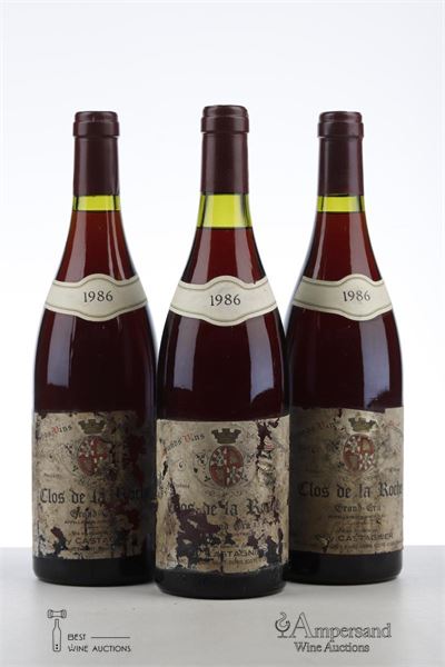 CLOS DE LA ROCHE 1986 - Guy Castagnier - 3 Bottles