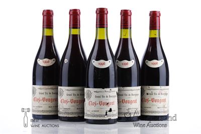 CLOS VOUGEOT 1996 - Dom.Laurent - 5 Bottles