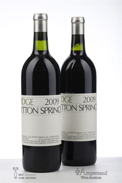 RIDGE LYTTON SPRINGS 2009 - Ridge Vineyards - 2 Bottles