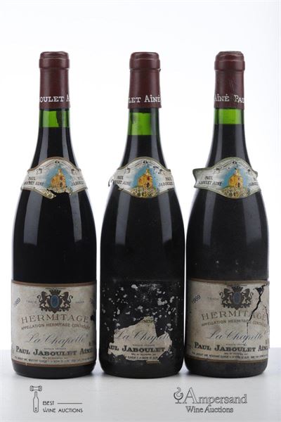 HERMITAGE LA CHAPELLE 1989 - Jaboulet - 3 Bottles