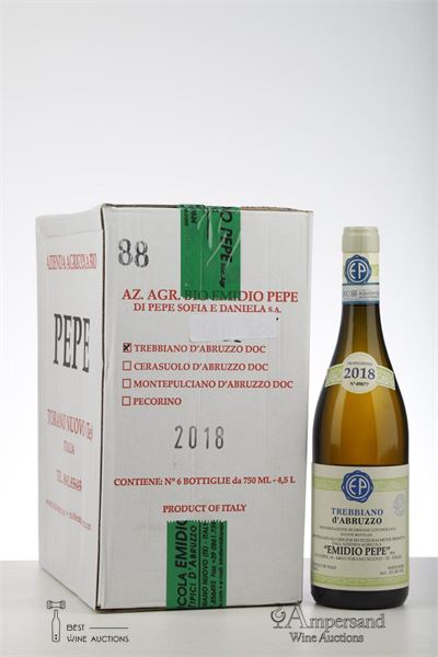 TREBBIANO D'ABRUZZO 2018 - Emidio Pepe - 7 Bottles - 1*Oc6