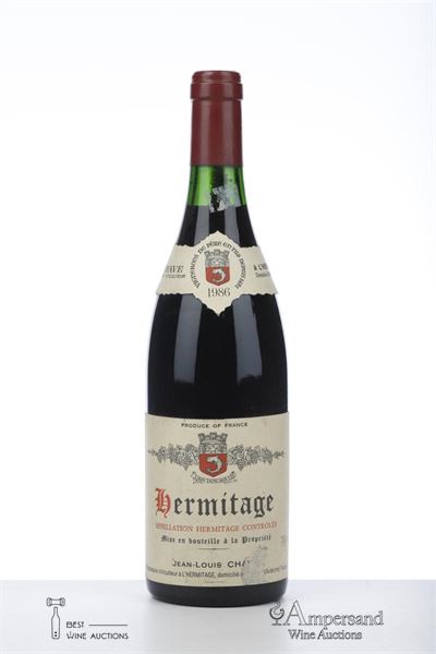HERMITAGE ROUGE 1986 - Jean Louis Chave - 1 Bottle