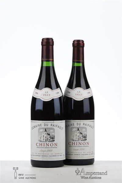 CHINON LE VILLY APOGEE 2000 1990 - Domaine du Raifault - 2 Bottles