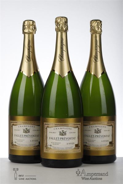 FALLET PREVOSTAT GRAND CRU BLANC DE BLANCS EXTRA BRUT - Fallet Prevostat - 3 Magnums