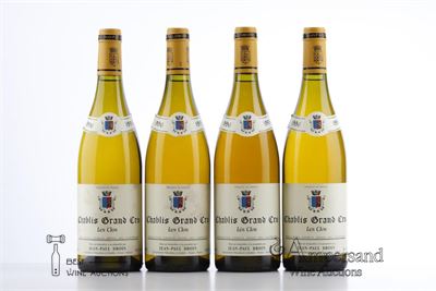 CHABLIS LES CLOS 1996 - Jean Paul Droin - 4 Bottles
