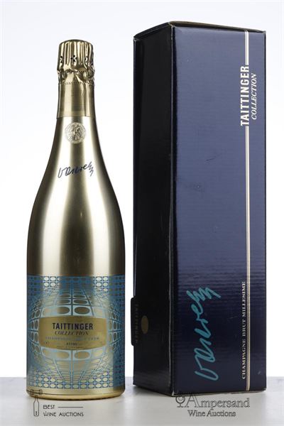 TAITTINGER COLLECTION VASARELY 1978 - Taittinger - 1 Bottle - Oc 1