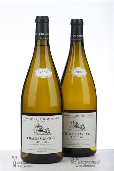 CHABLIS LES CLOS 2006  - Christian Moreau - 2 Magnums