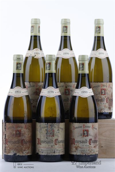 MEURSAULT CHARMES 1999 - Prieur Brunet - 6 Bottles