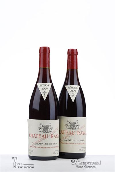 CHATEAUNEUF DU PAPE RAYAS 2009 - Reynaud - 2 Bottles