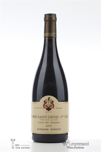 MOREY ST DENIS CUVEE DES ALOUETTES 2019 - Ponsot - 1 Bottle