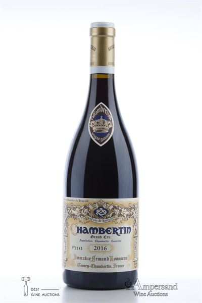 CHAMBERTIN 2016 - Armand Rousseau - 1 Bottle
