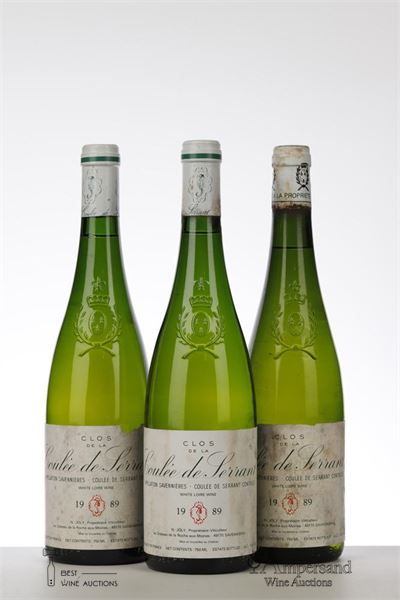 CLOS DE LA COULEE DE SERRANT 1989 - Nicolas Joly - 3 Bottles