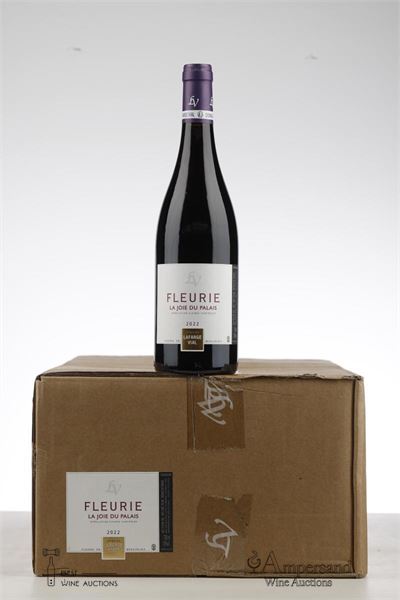 BEAUJOLAIS FLEURIE LA JOIE DU PALAIS 2022 - Vial Lafarge  - 12 Bottles - Oc 12