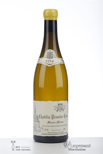 CHABLIS MONTS MAINS 2016 - Raveneau - 1 Bottle