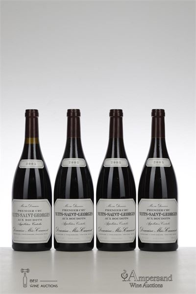 NUITS ST GEORGES AUX BOUDOTS 2005 - Meo Camuzet - 4 Bottles