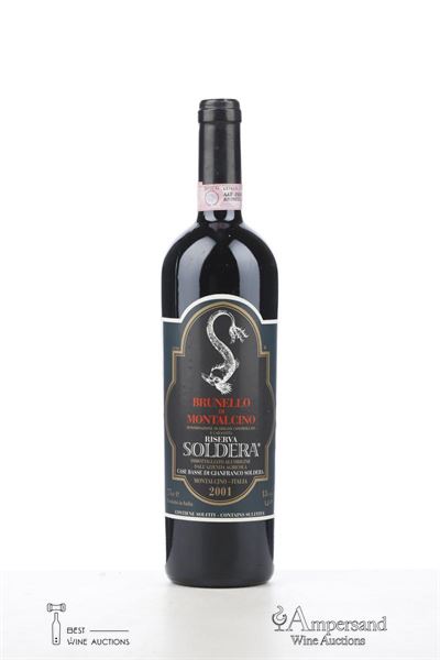 BRUNELLO DI MONTALCINO RISERVA 2001 - Soldera - 1 Bottle