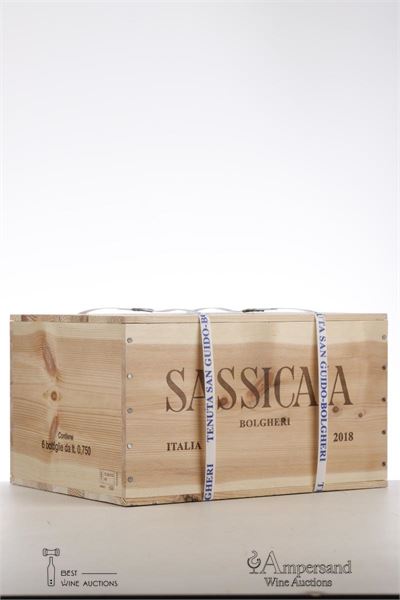 SASSICAIA 2018 - Tenuta San Guido - 6 Bottles - Owc 6