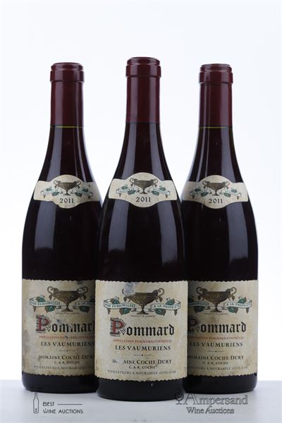 POMMARD LES VAUMURIENS 2011 - Coche Dury - 3 Bottles