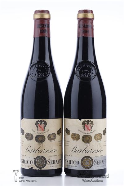 BARBARESCO RISERVA 1964 -  Enrico Serafino - 2 Bottles