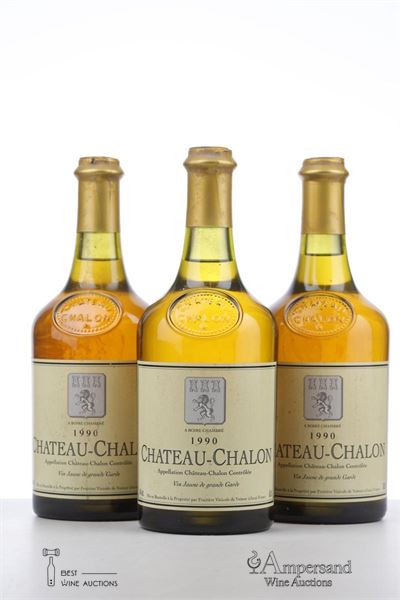 CHATEAU CHALON 1990 - Fruitiere Vinicole de Voiteur - 3 Bottles