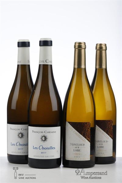 MONTLOUIS LES CHOISILLES 2*2002 + 2*2017  - Francois Chidaine - 4 Bottles
