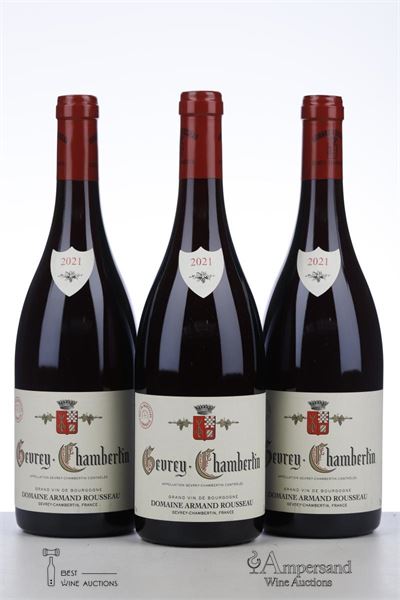 GEVREY CHAMBERTIN 2021 - Armand Rousseau - 3 Bottles