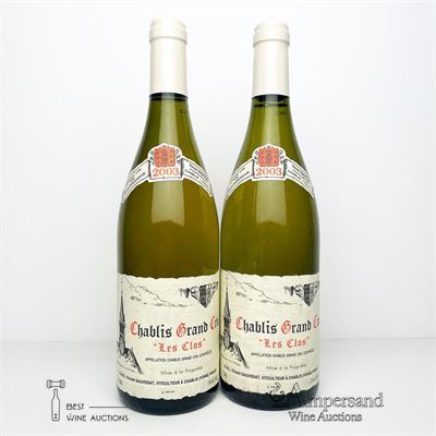CHABLIS LES CLOS 2003 - Vincent Dauvissat - 2 Bottles