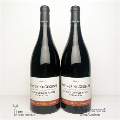 NUITS ST GEORGES CLOS DES CORVEES PAGETS 2013 - Arnoux Lachaux - 2 Magnums