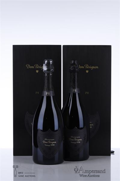 DOM PERIGNON PLENITUDE DEUXIEME P2 1998 - Moet et Chandon - 2 Bottles - Owc 1