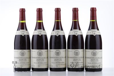 CHAMBERTIN CLOS DE BEZE 1996 - Drouhin Laroze - 5 Bottles