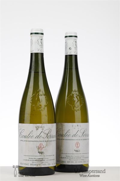 CLOS DE LA COULEE DE SERRANT 2003 - Nicolas Joly - 2 Bottles