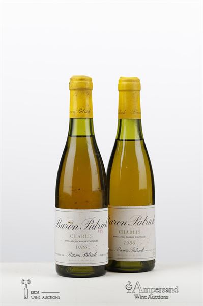 CHABLIS 1986 - Baron Patrick - 2 x 0,375Ltr